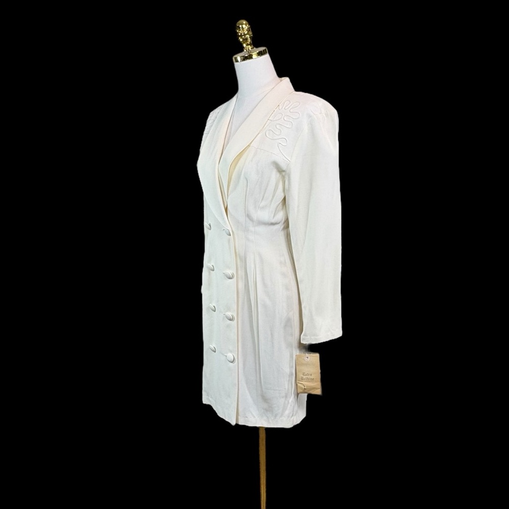 NWT VINTAGE Blondie and Me double breasted blazer dress size 7/8 - Picture 6 of 7